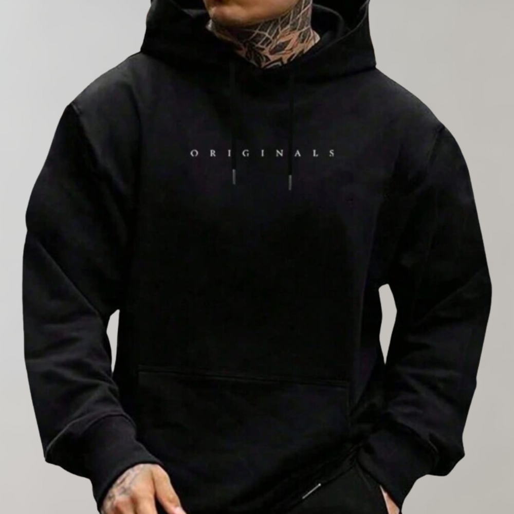 Brandon | Men’s Minimal Pullover Hoodie