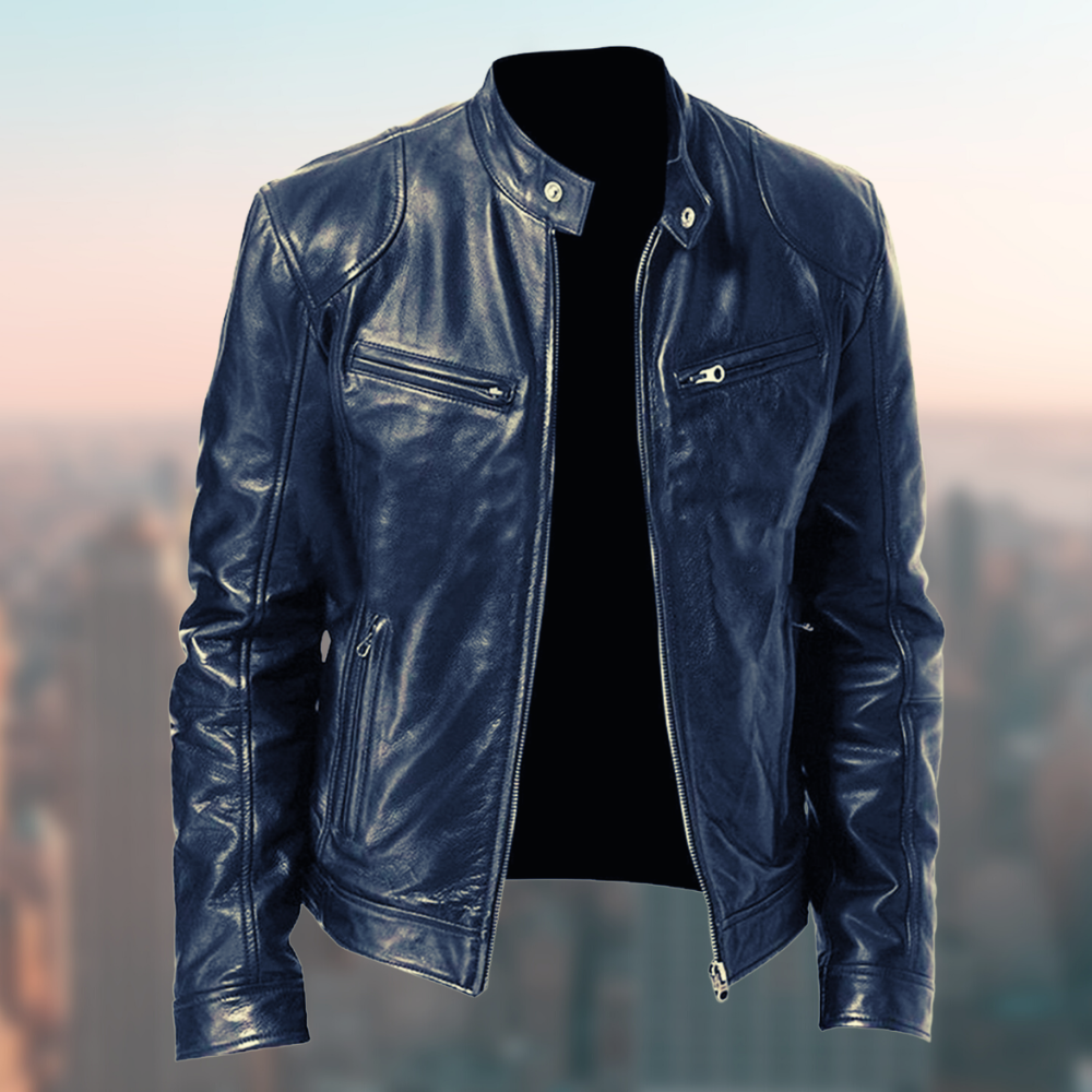 Nico | Men’s Slim-Fit Leather Jacket