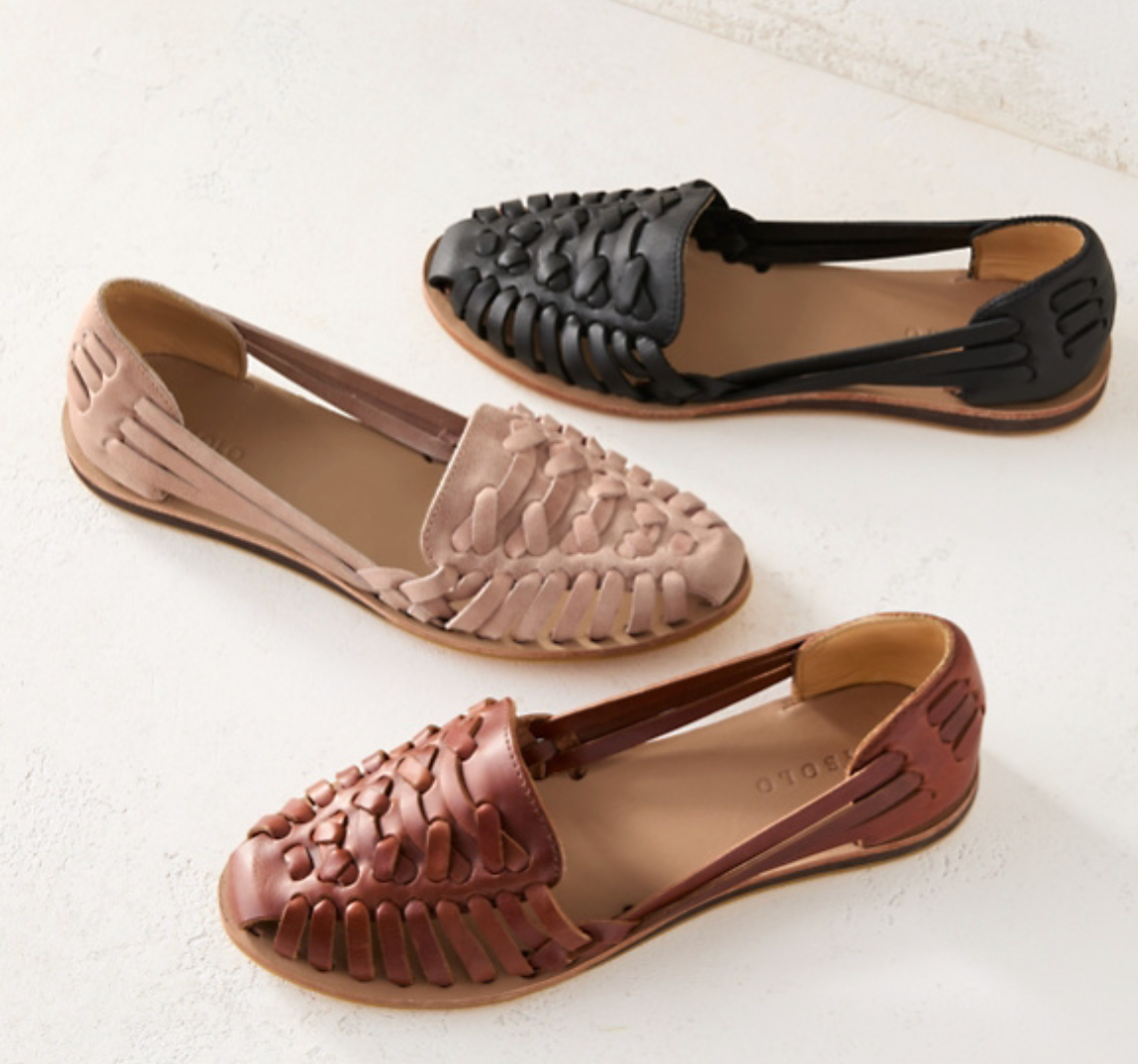 Reagan | Women’s Woven Slip-On Flats