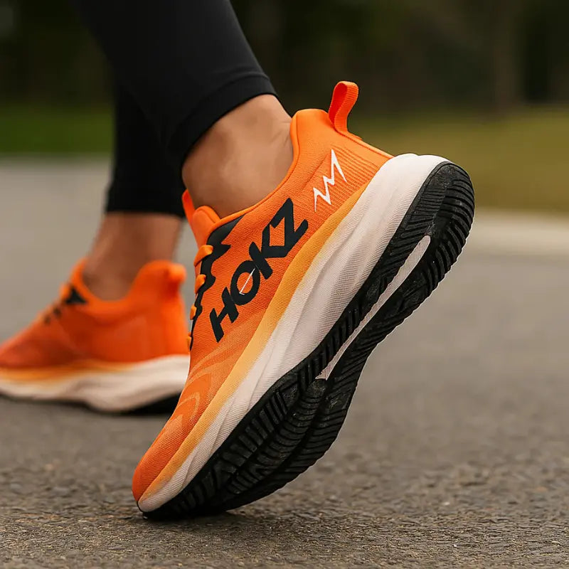 Running Shoes with Cushioned Sole