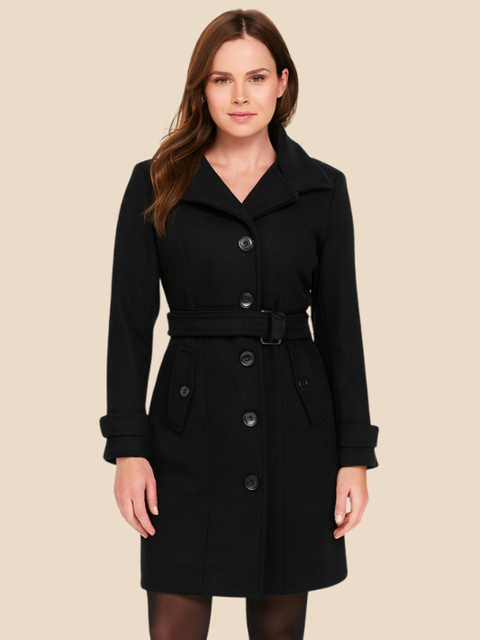 Isabella | Women’s Long Single-Breasted Coat