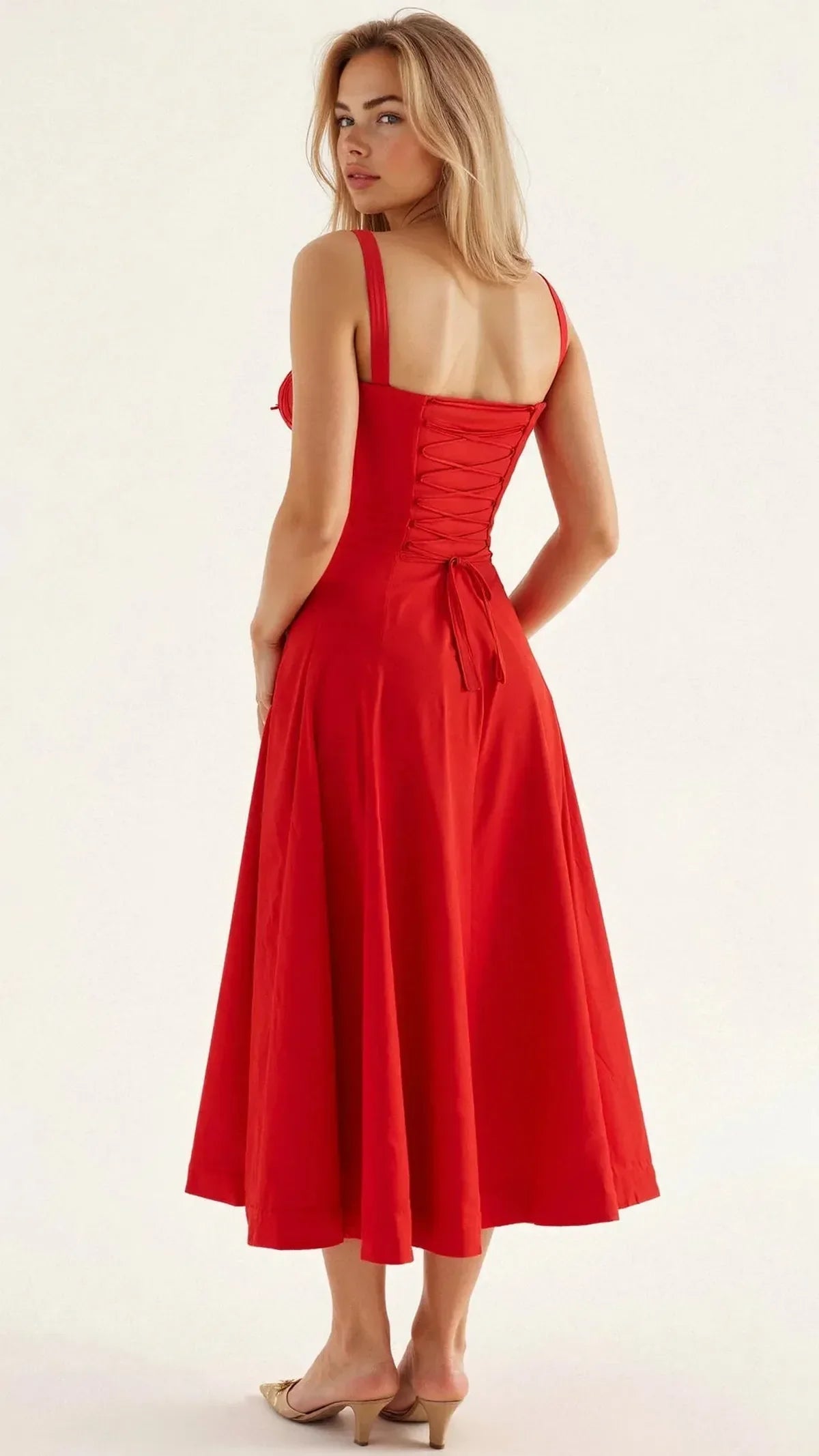 Arabella | Women’s Corset-Back Sweetheart Dress
