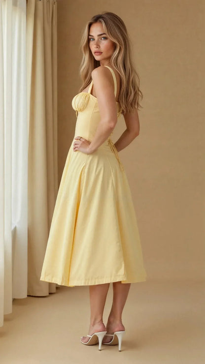 Arabella | Women’s Corset-Back Sweetheart Dress
