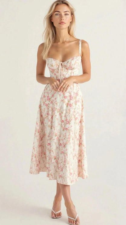 Arabella | Women’s Corset-Back Sweetheart Dress