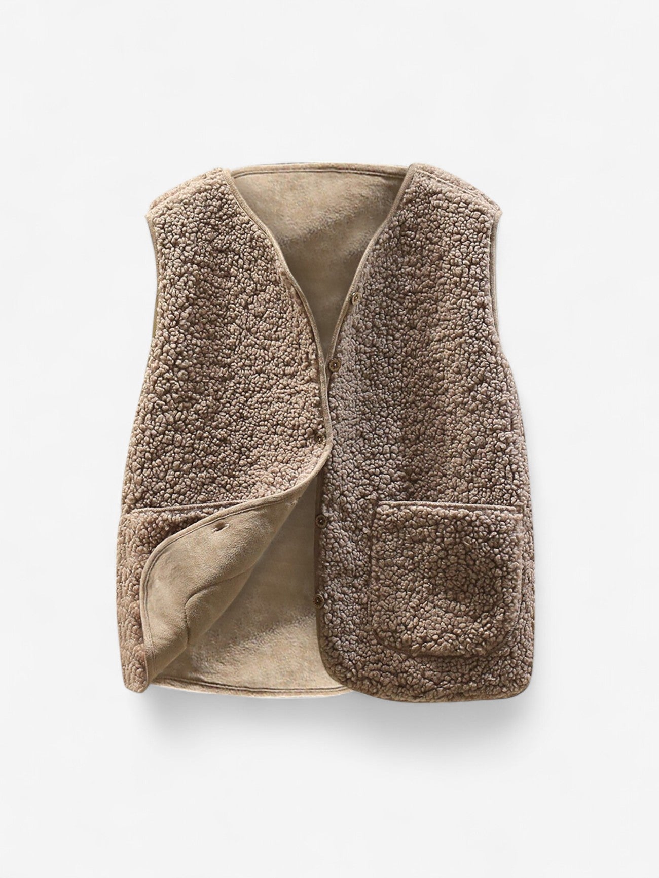 Marisol | Women’s Sleeveless Button-Down Gilet Vest