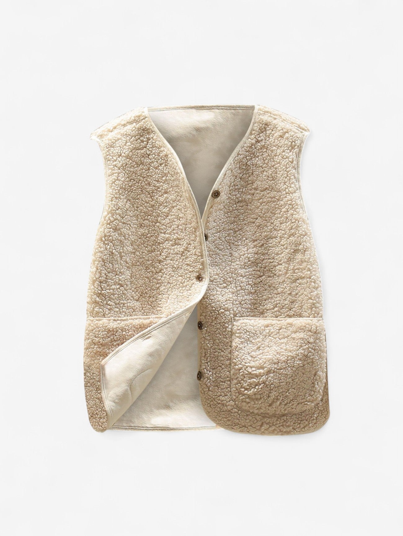 Marisol | Women’s Sleeveless Button-Down Gilet Vest