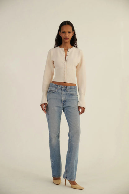 Mara | Women’s Cropped Button-Up Cardigan