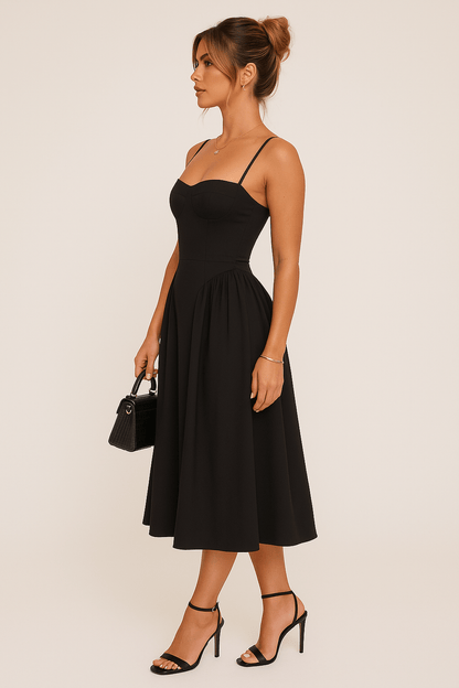 Selene | Women’s Sweetheart Midaxi Dress