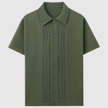 Enzo | Men’s Summer Knitted Shirt