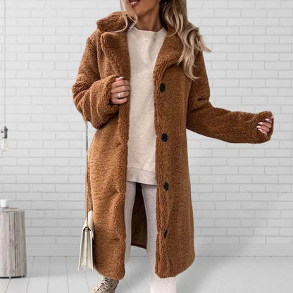 Orlise | Women’s Longline Teddy Coat