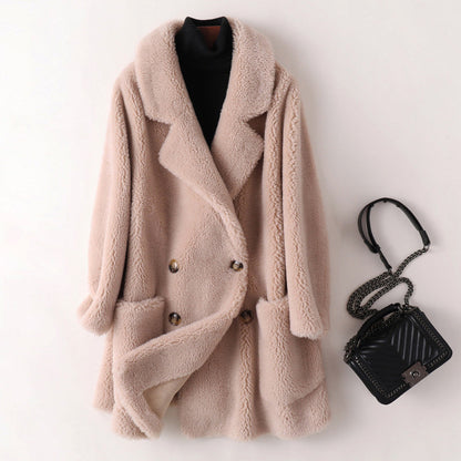 Juniper | Women’s Oversized Shearling Coat