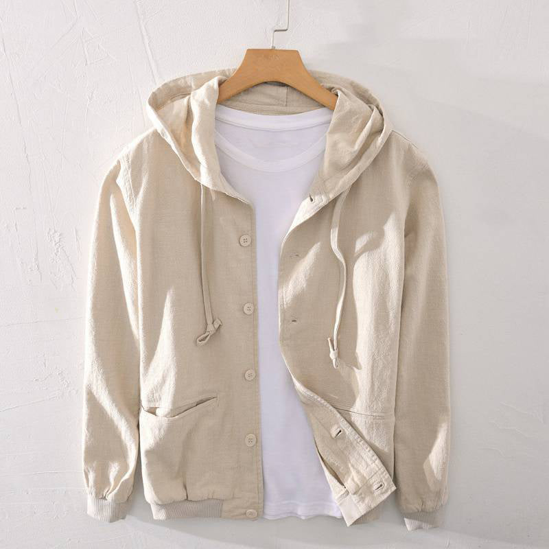 Adam | Men’s Cotton-Blend Hooded Jacket