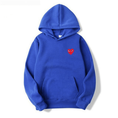 Amora | Unisex Cotton Heart-Logo Hoodie