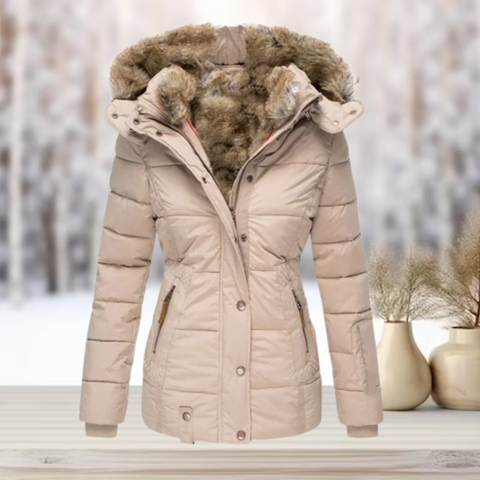 Portia | Women’s Fur-Lined Down Puffer Jacket