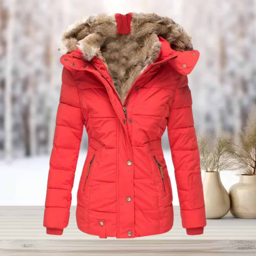Portia | Women’s Fur-Lined Down Puffer Jacket