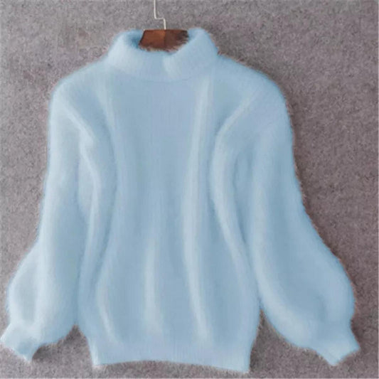 Aurora | Women’s Vintage-Inspired Angora Pullover