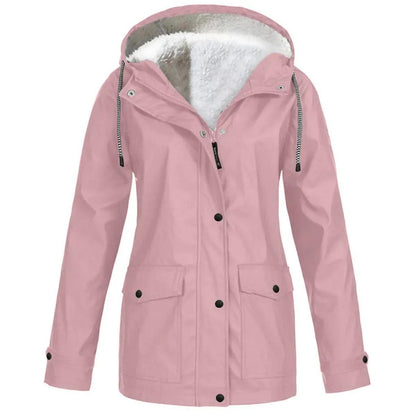 Arden | Waterproof Hooded Fleece-Lined Jacket