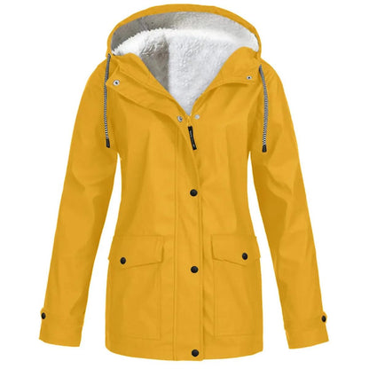 Arden | Waterproof Hooded Fleece-Lined Jacket