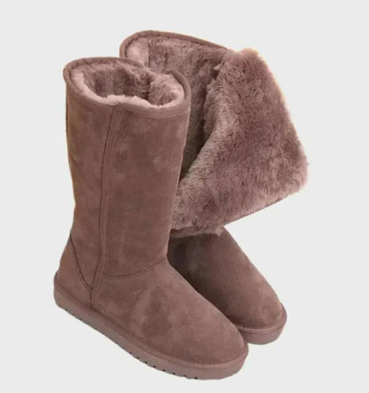 Sofia | Women’s Waterproof Sheepskin Suede Boots