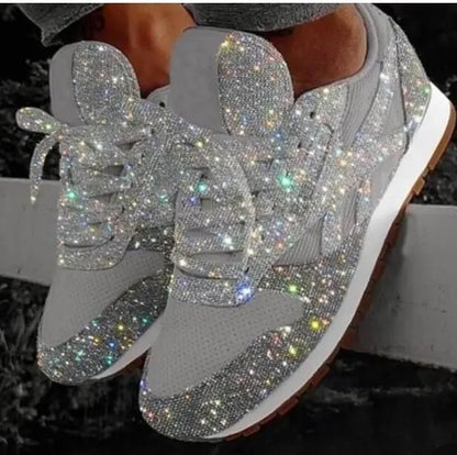 Cassie | Women’s Glitter Sneakers