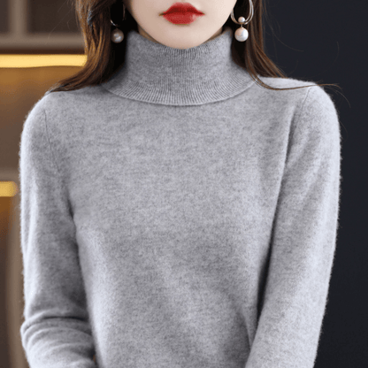 Colette | Women’s Luxury Cashmere Turtleneck Sweater