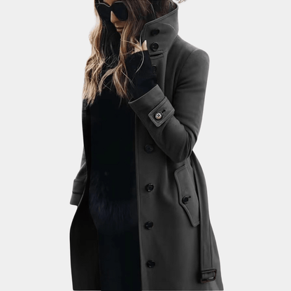 Amara | Women’s Classic Tailored Trench Coat