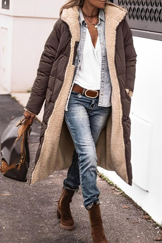 Aurora | Women’s Reversible Long Winter Coat