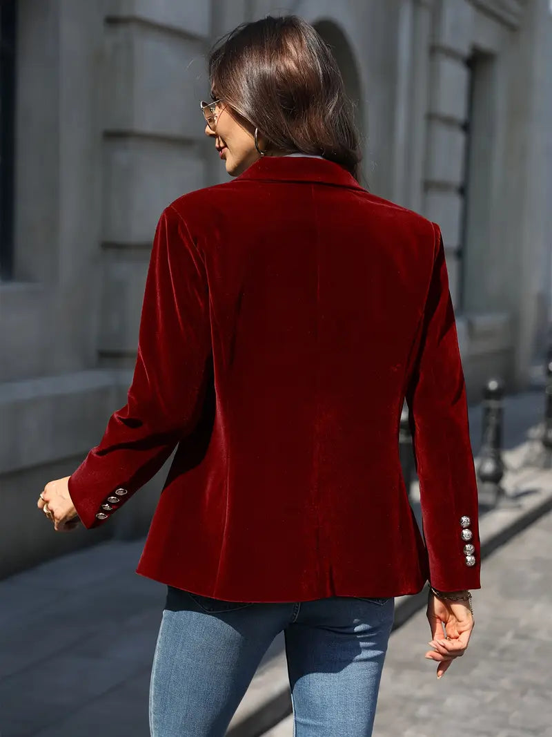 Mariana | Women’s Velvet Blazer