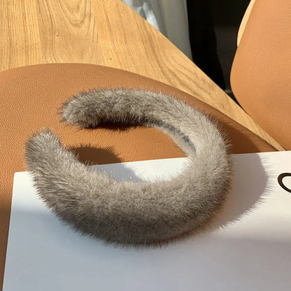 Olyssia | Women’s Luxurious Natural Fur Headband