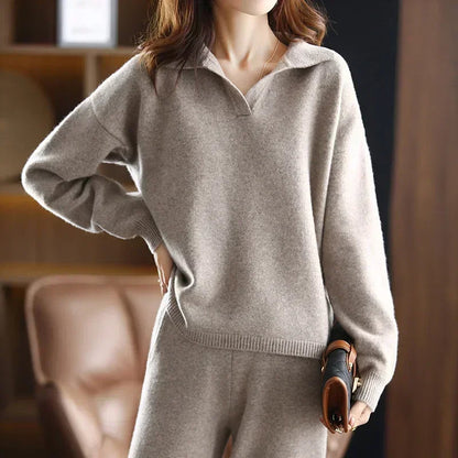 Merayne | Women’s 100% Cashmere Two-Piece Set