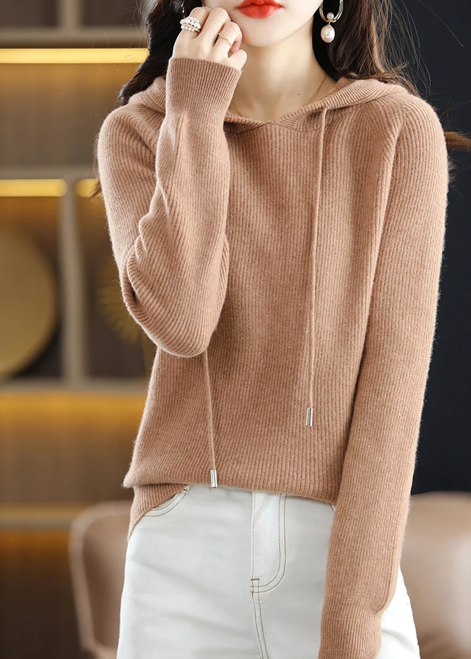 Kassidy | Women’s Wool-Cashmere Hoodie