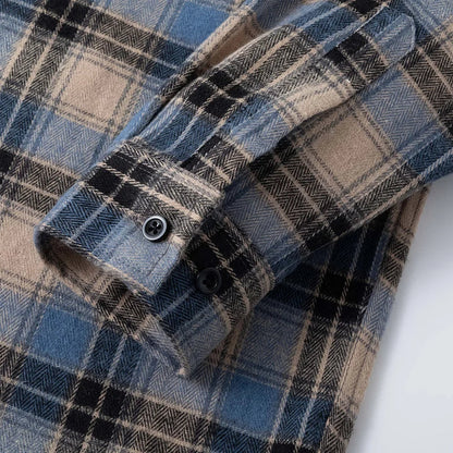 Wexon | Men’s Classic Plaid Flannel Shirt