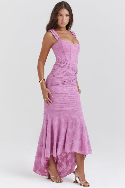 Celeste | Draped Corset Gown