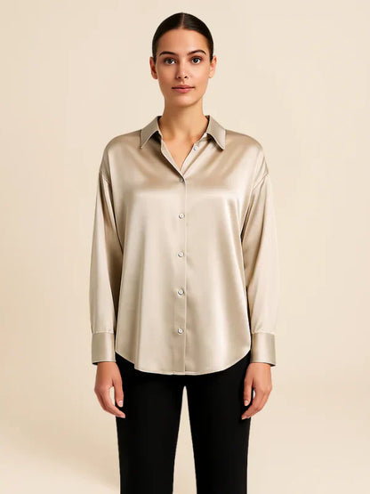 Sydney | Women’s Silk Long-Sleeve Blouse