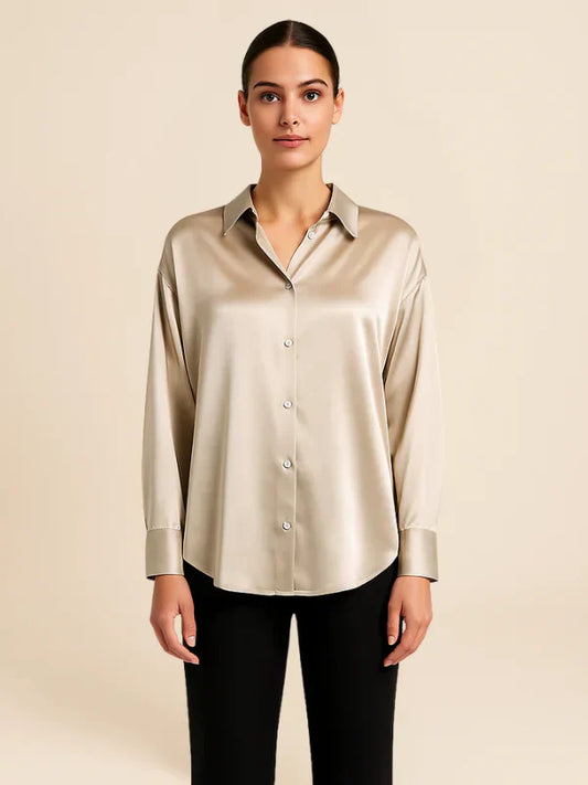 Sydney | Women’s Silk Long-Sleeve Blouse