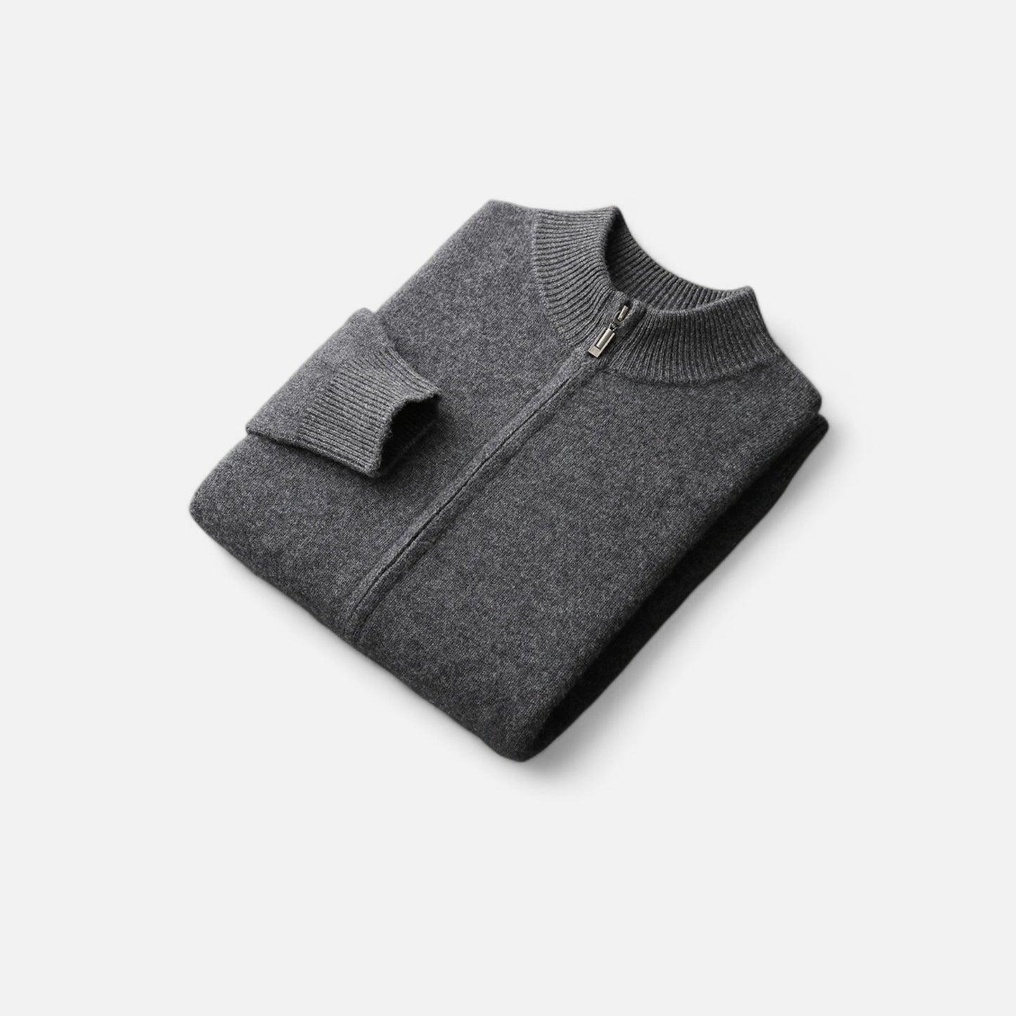 Ravender | Men’s Zipped Merino-Knit Sweater