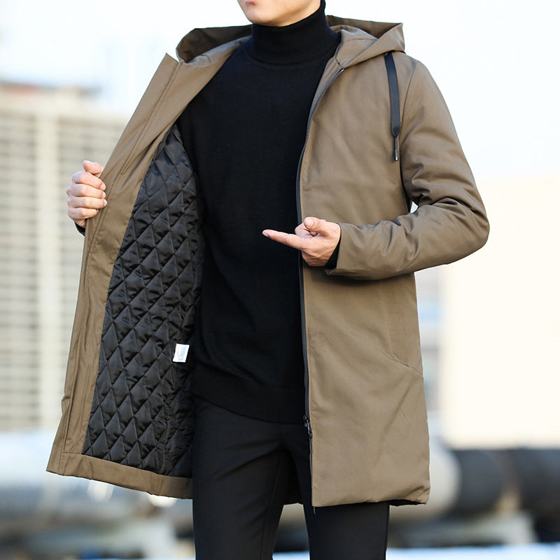 Eithan | Men’s Quilted Hooded Coat