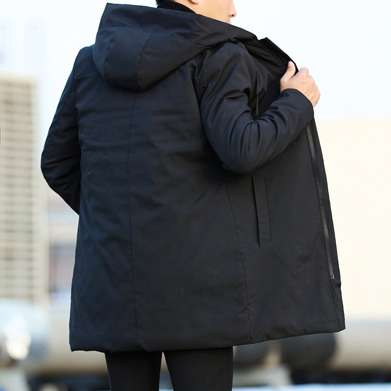 Eithan | Men’s Quilted Hooded Coat