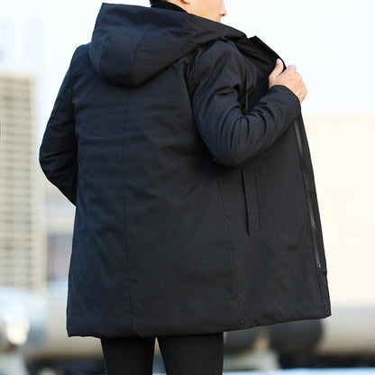 Eithan | Men’s Quilted Hooded Coat