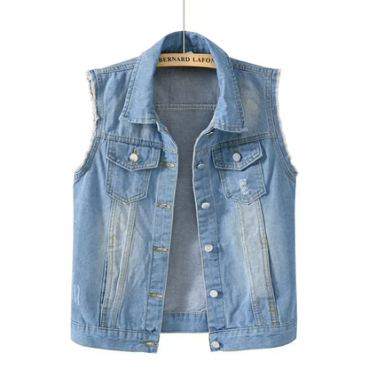 Kiera | Women’s Bold Denim Vest