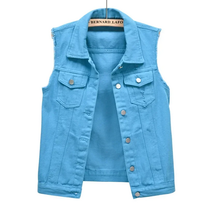 Kiera | Women’s Bold Denim Vest