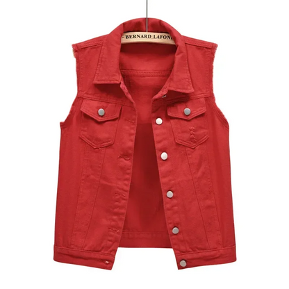 Kiera | Women’s Bold Denim Vest