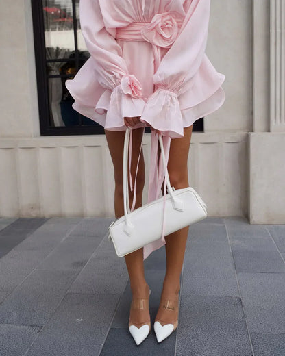 Elowen | Women’s Waist-Tie Mini Dress