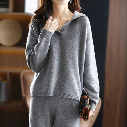 Merayne | Women’s 100% Cashmere Two-Piece Set