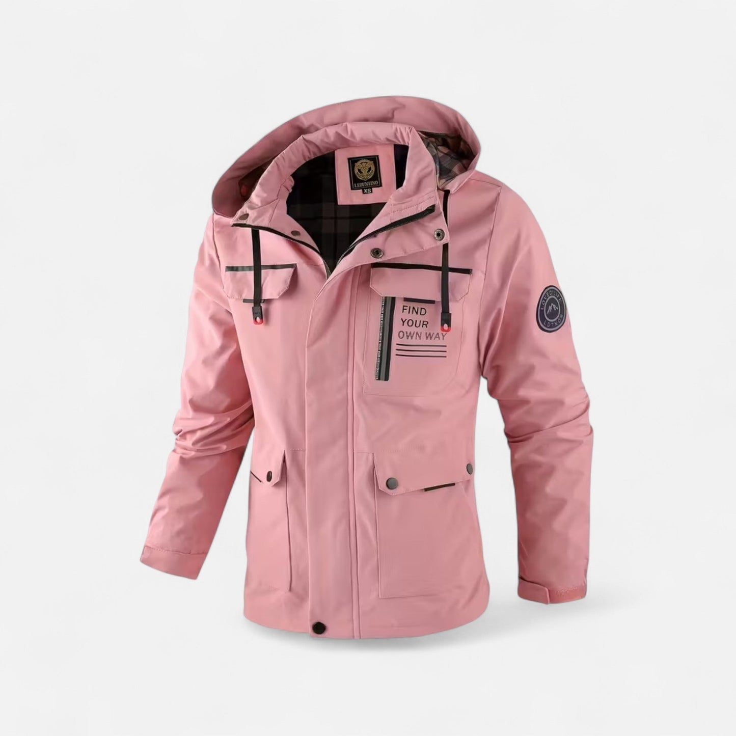 Ravexon | Men’s Hooded Windbreaker – Lightweight Outdoor Jacket