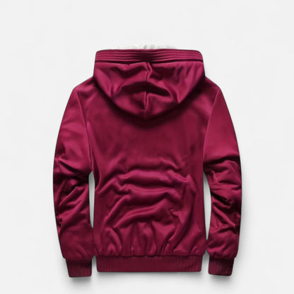 Raverton | Men’s Winter Jacket – Fleece-Lined Hooded Elegance