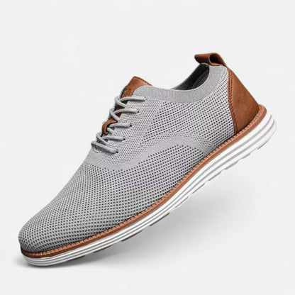 Ravenson | Men’s Dress Sneakers – Breathable Lace-Up Elegance