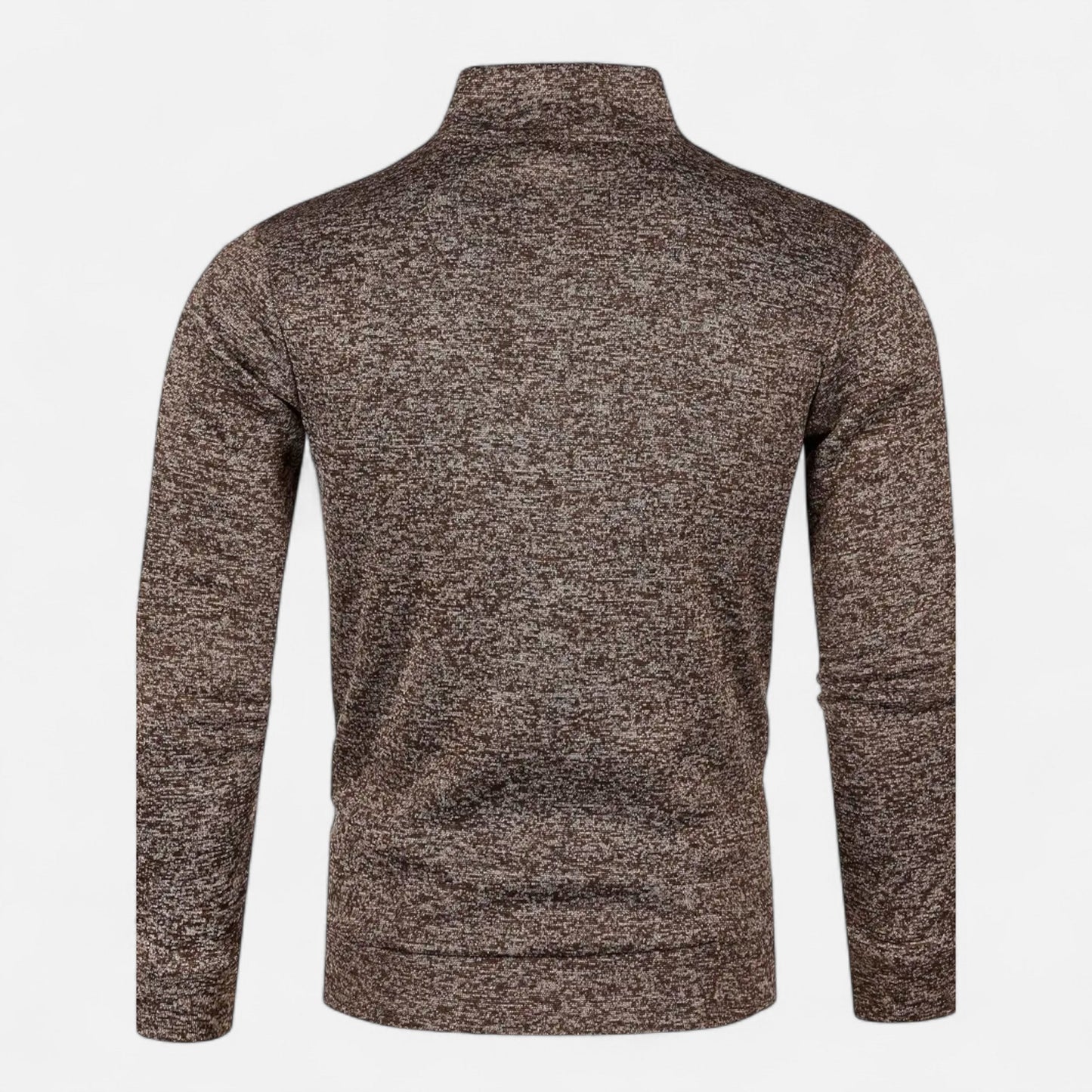 Riverton | Men’s Zip Jacket – Refined Knit Autumn Elegance
