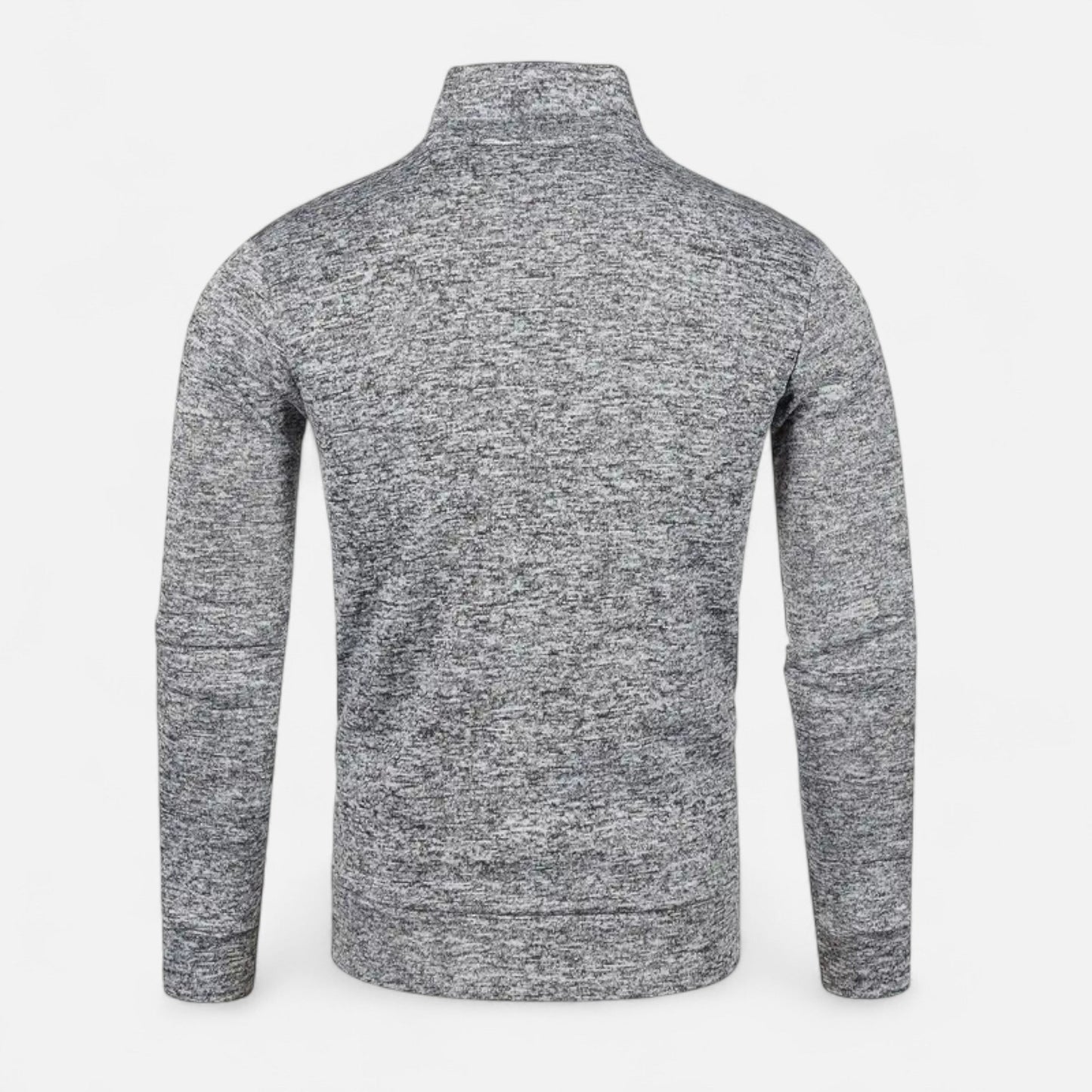 Riverton | Men’s Zip Jacket – Refined Knit Autumn Elegance