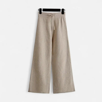 Quaryana | Women’s Knit Set – Sweater & Wide-Leg Elegance